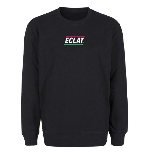 Светр з вишивкою Eclat BMX Pizza Place (чорний)